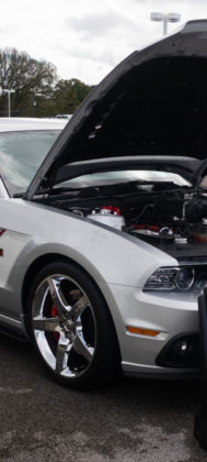 This 2013 Mustang was the #38 Stage 3 built by Roush with a one-of-a-kind color combination.