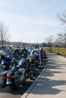 Veterans motorcycle brigade brings many to honor their own