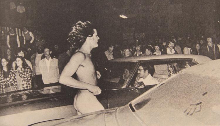 It came from outer space! (But forgot its clothes)