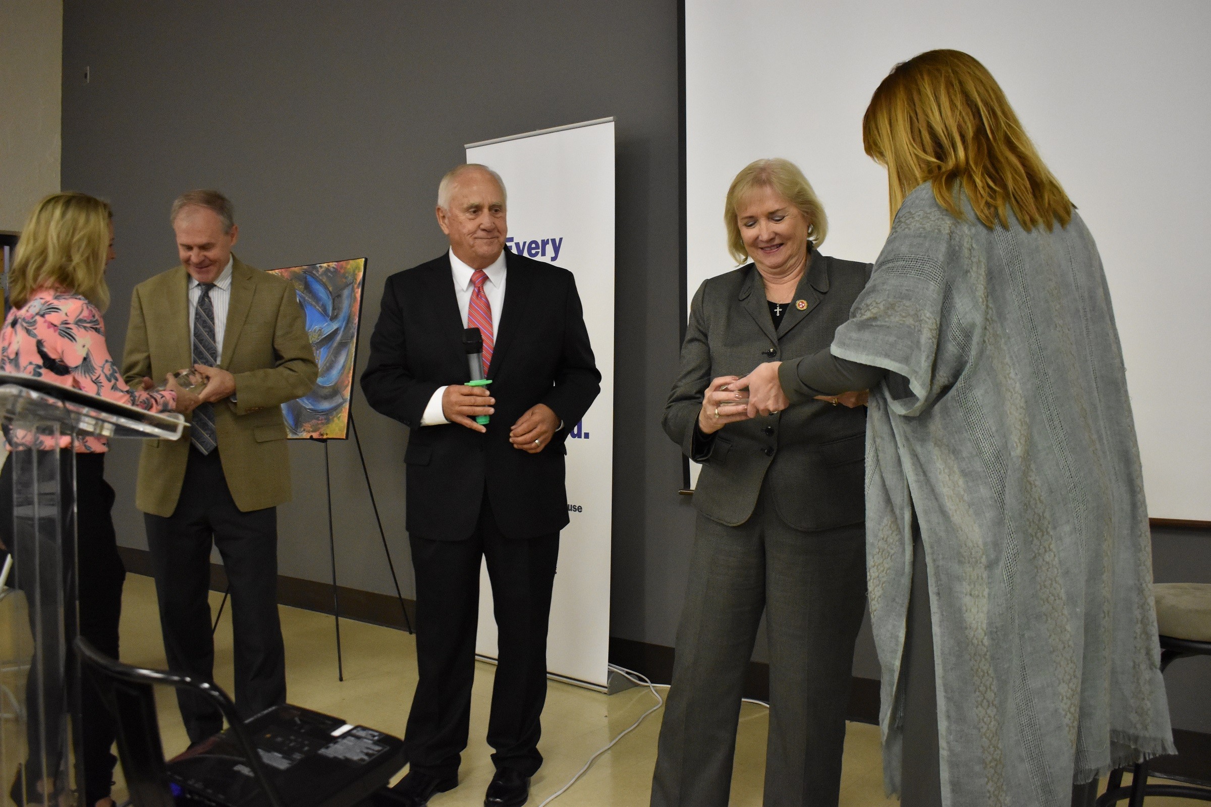 Dunn, Massey get children’s  award