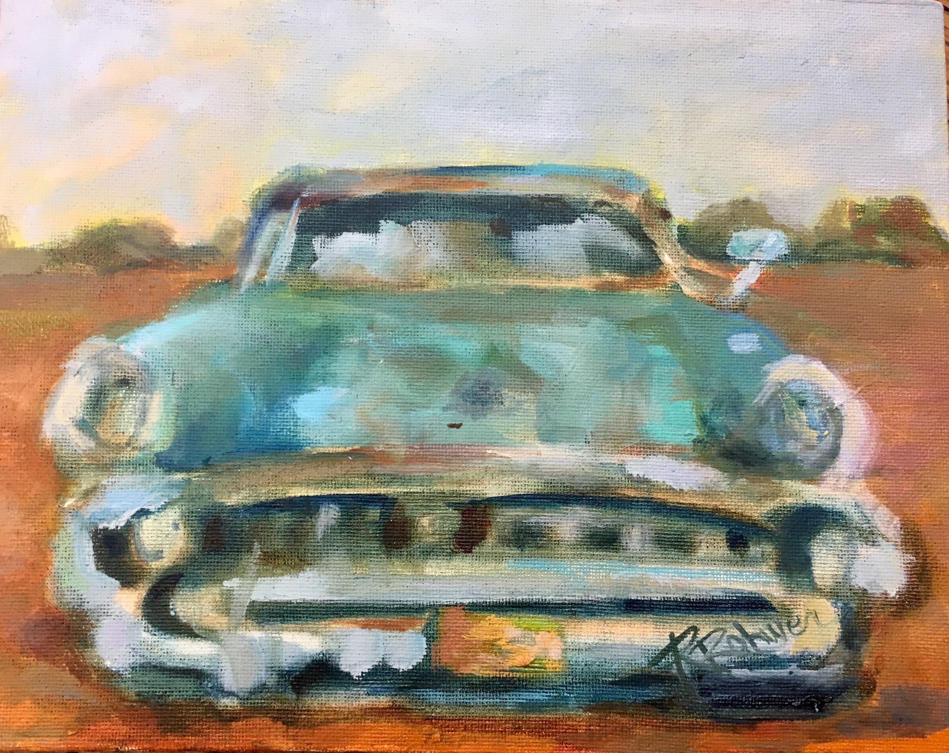 Robin’s eye captures color and nostalgia of ‘fifty something’ car