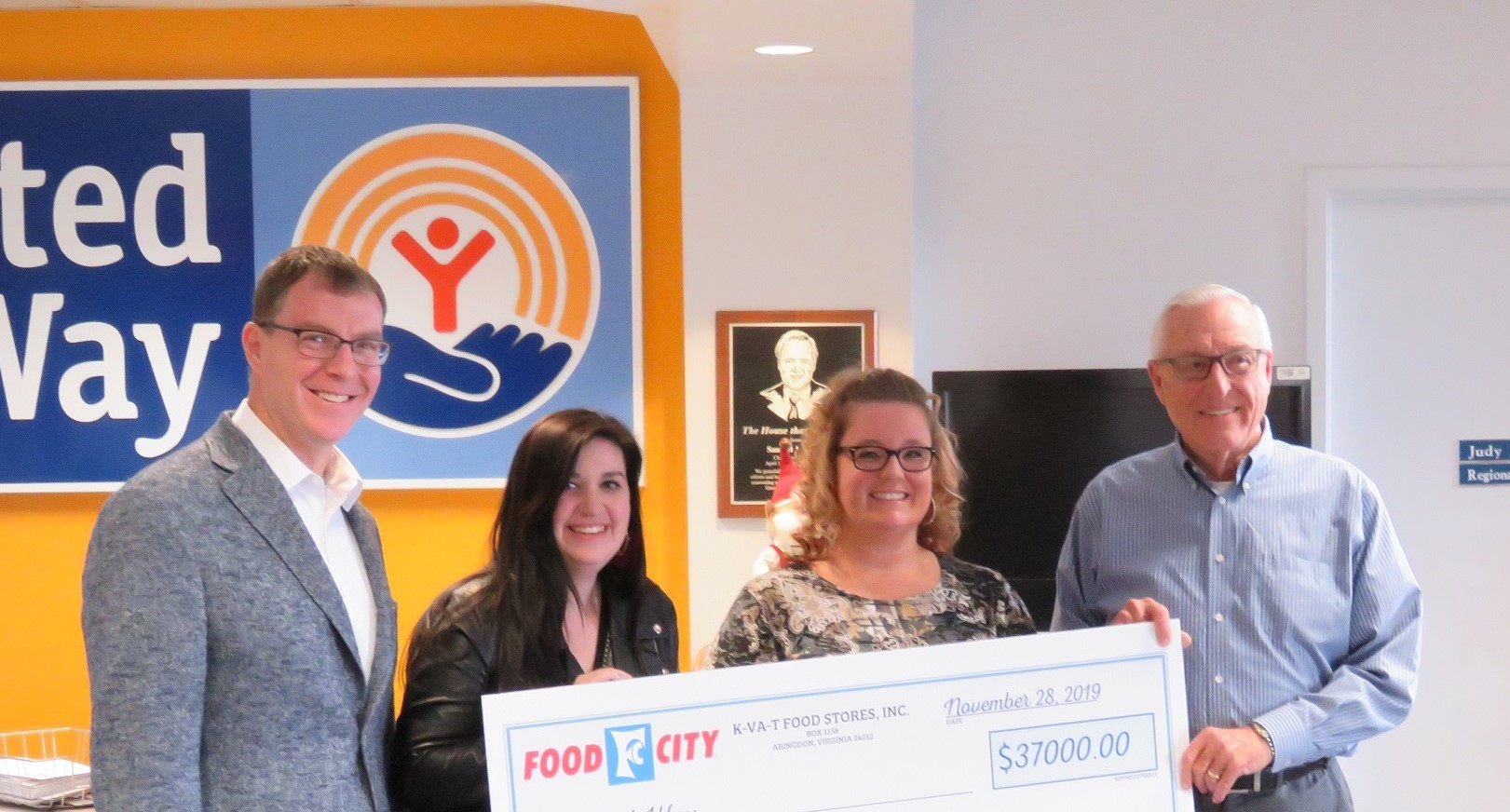 Proud to help United Way