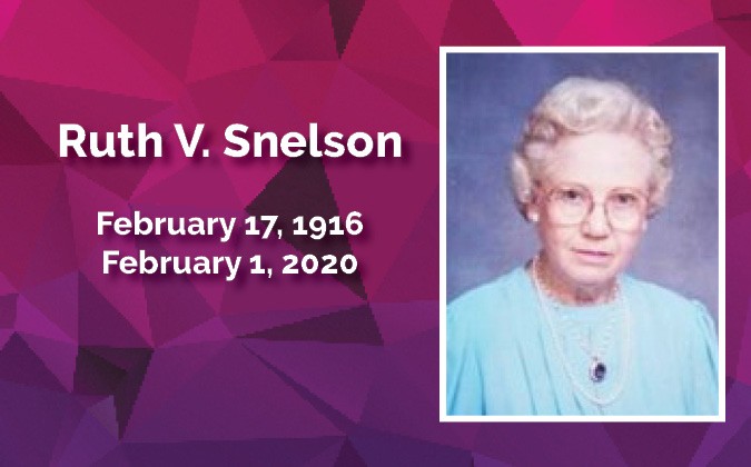 Services Wednesday for Ruth V. Snelson