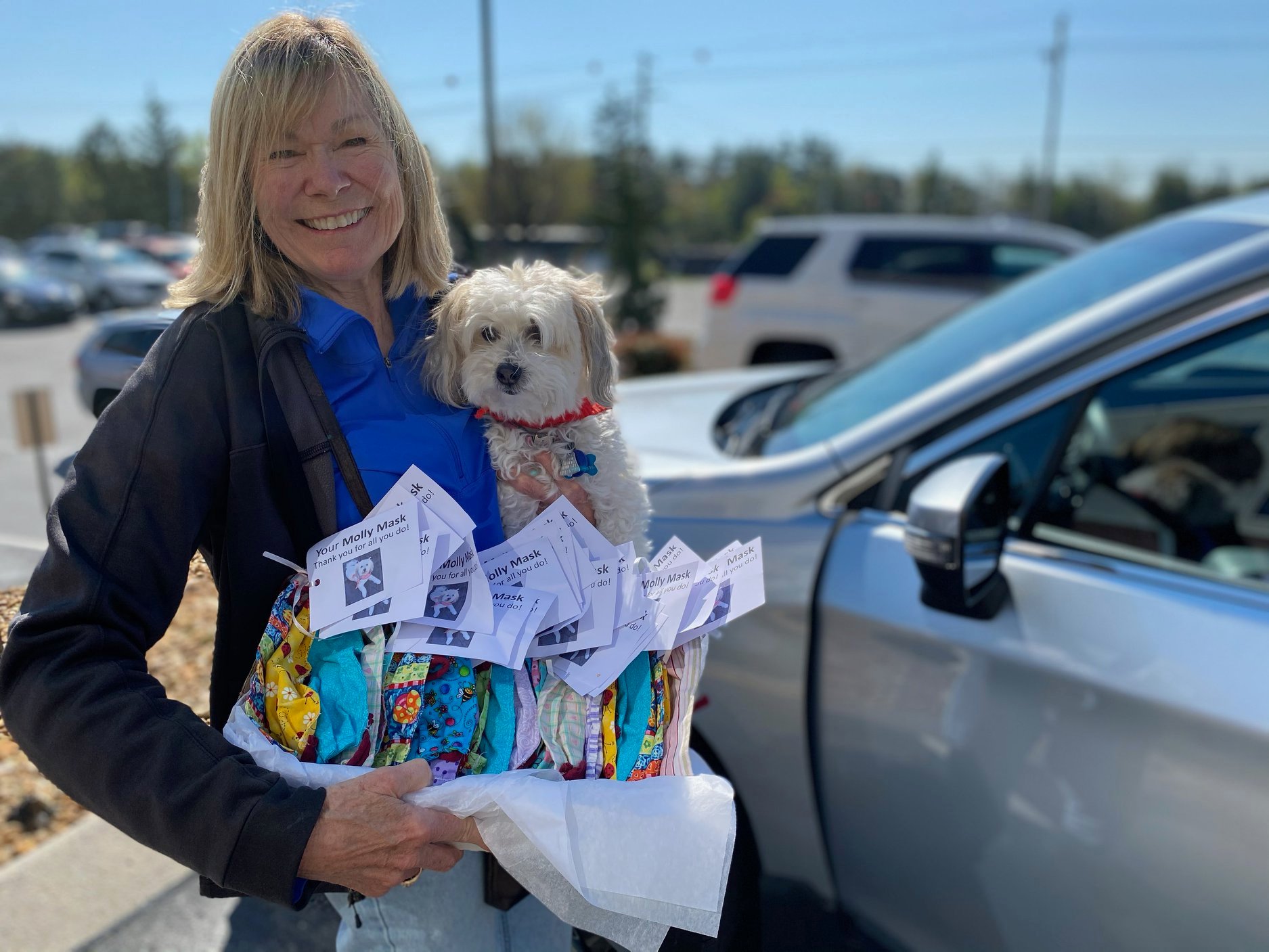 An outpouring of support – and masks