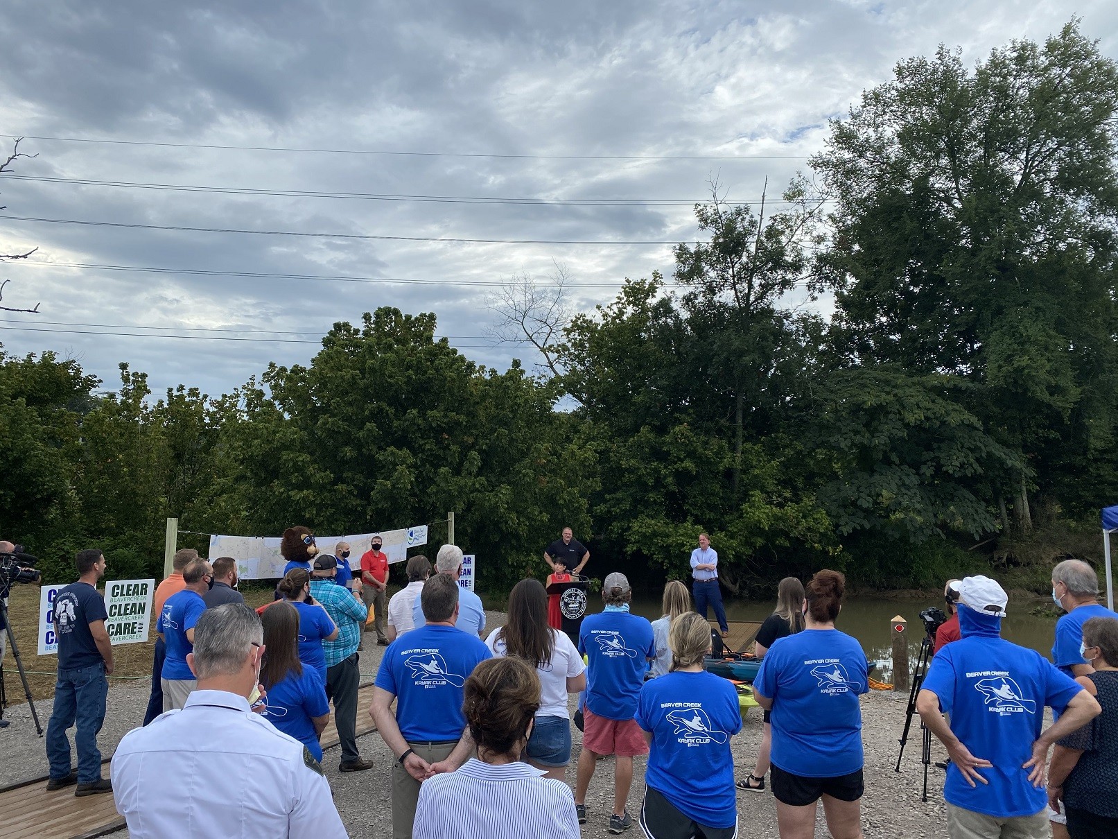 Evans touts benefits of Beaver Creek project
