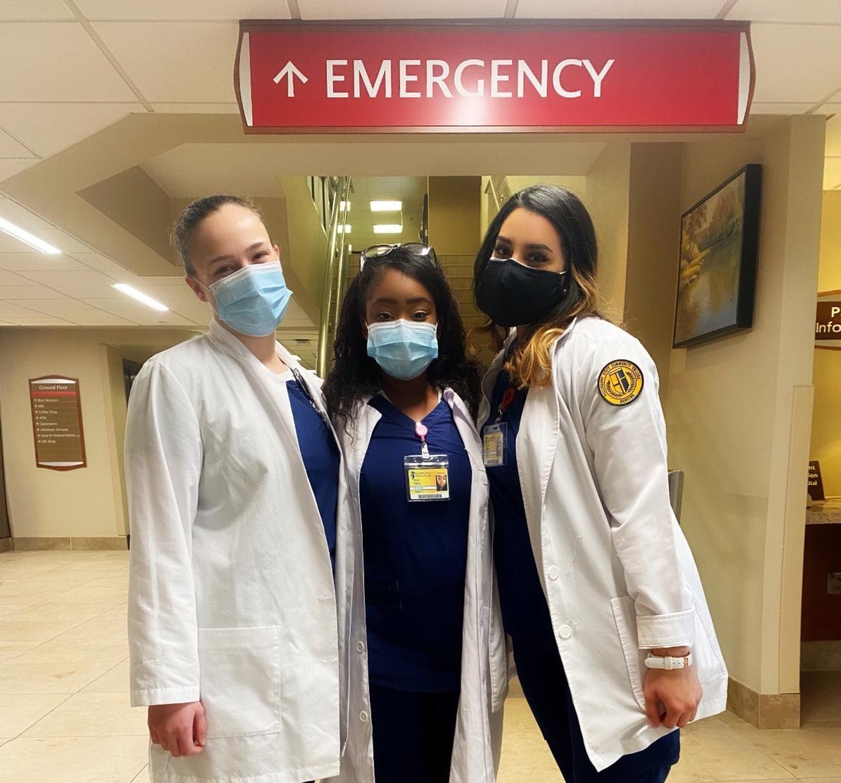 Student nurses administer COVID-19 vaccines