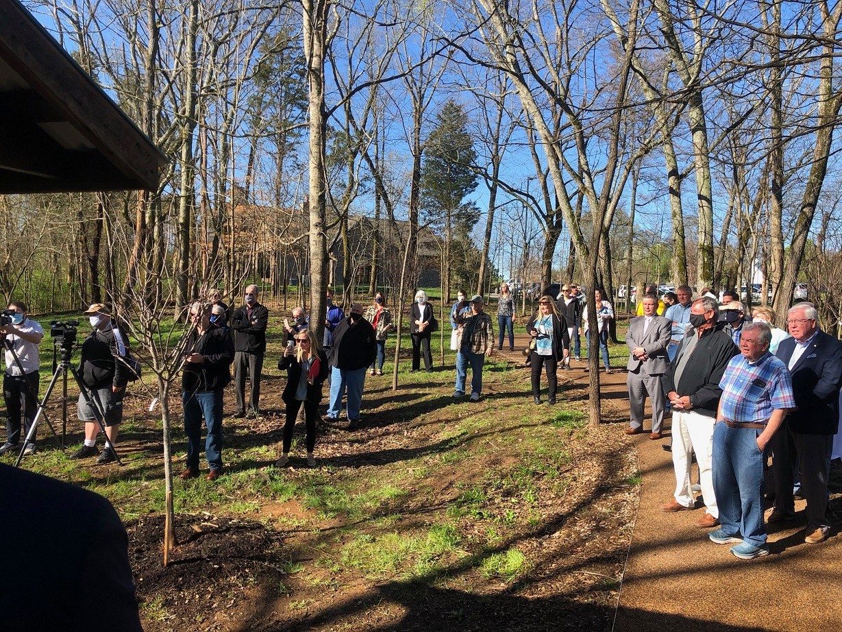 Collier Preserve in snow