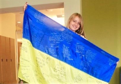 Rotarians help Julie, family exit Ukraine