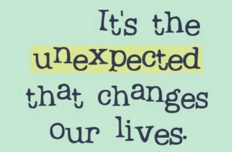 Facing the unexpected