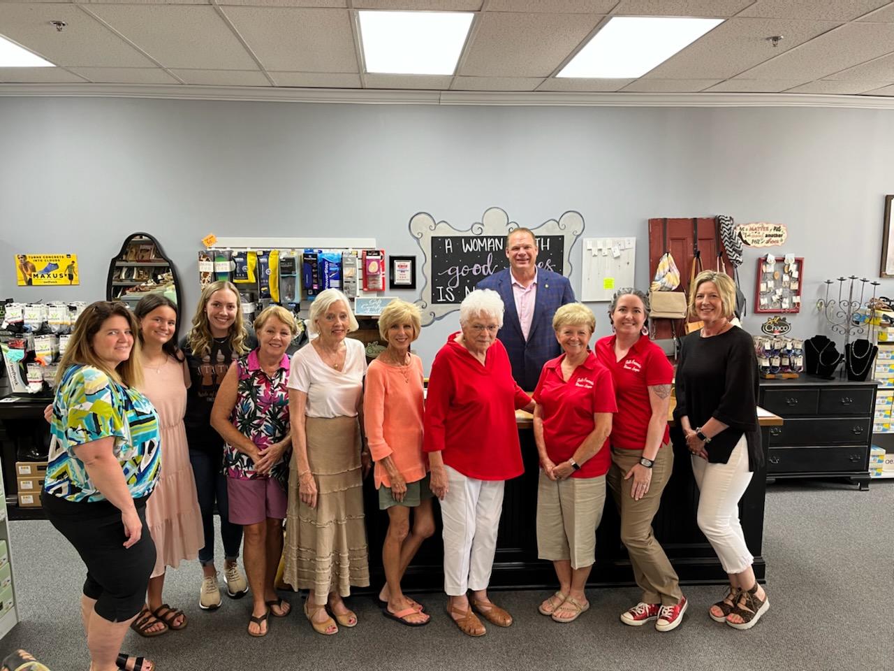 Halls blog: Cash mob at Big Oak Shoes