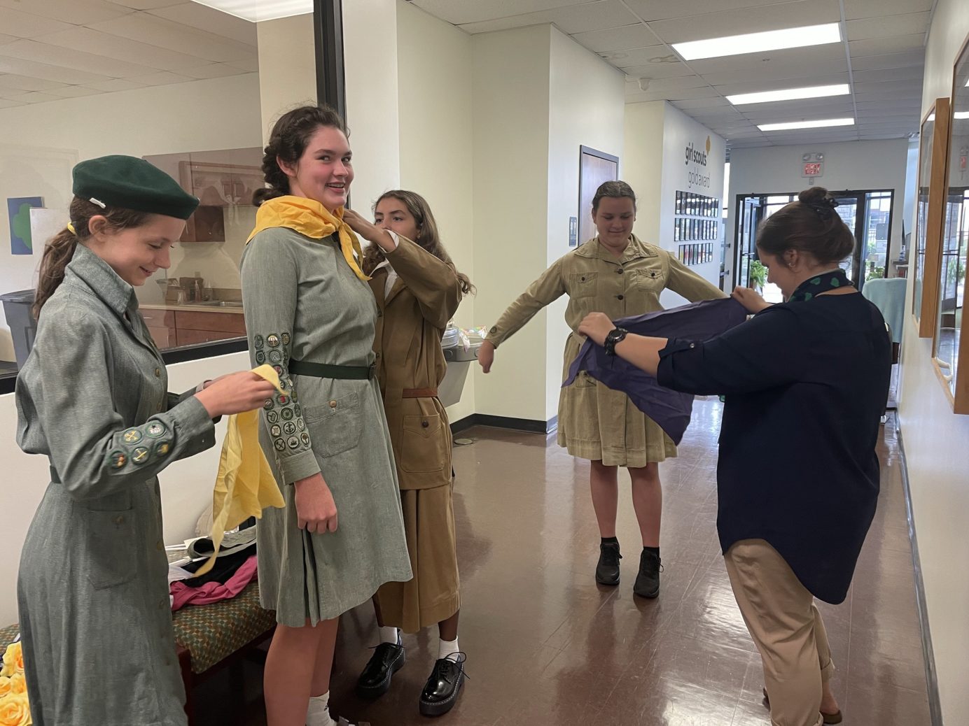 Vintage Girl Scout uniforms set stage for premiere Knox TN Today