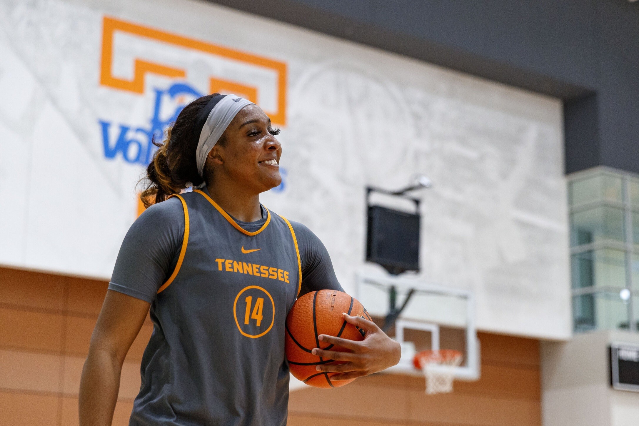 Jasmine Franklin Lady Vols practice Knox TN Today
