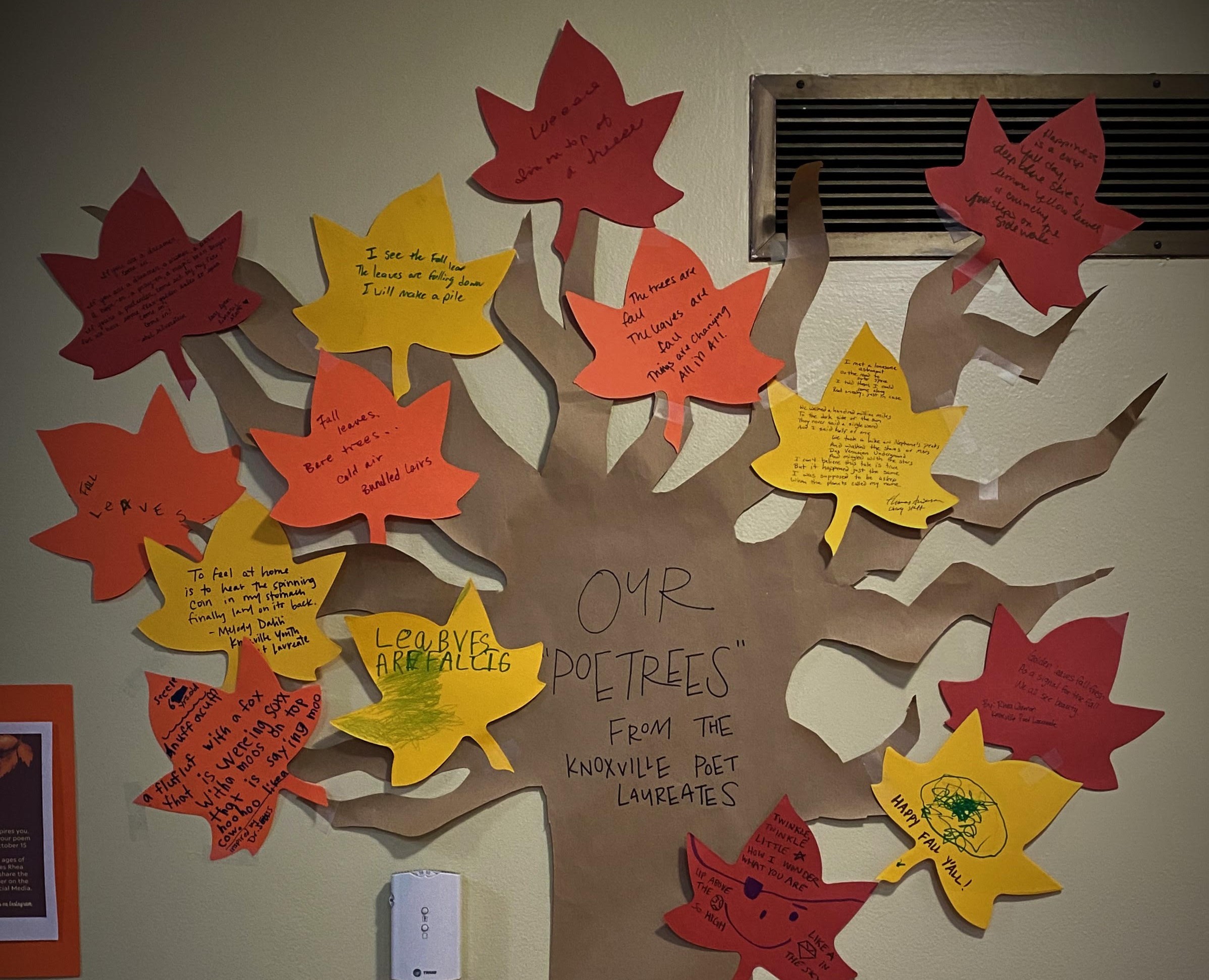 Poetrees! is new at select libraries