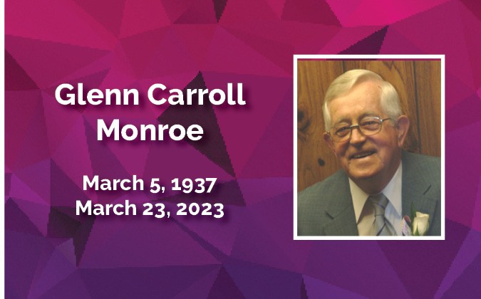 Services today for Glenn Monroe