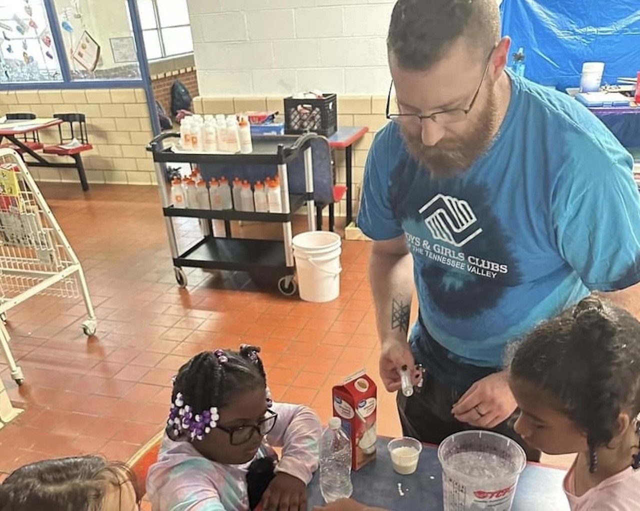 SKE Boys and Girls Club makes butter