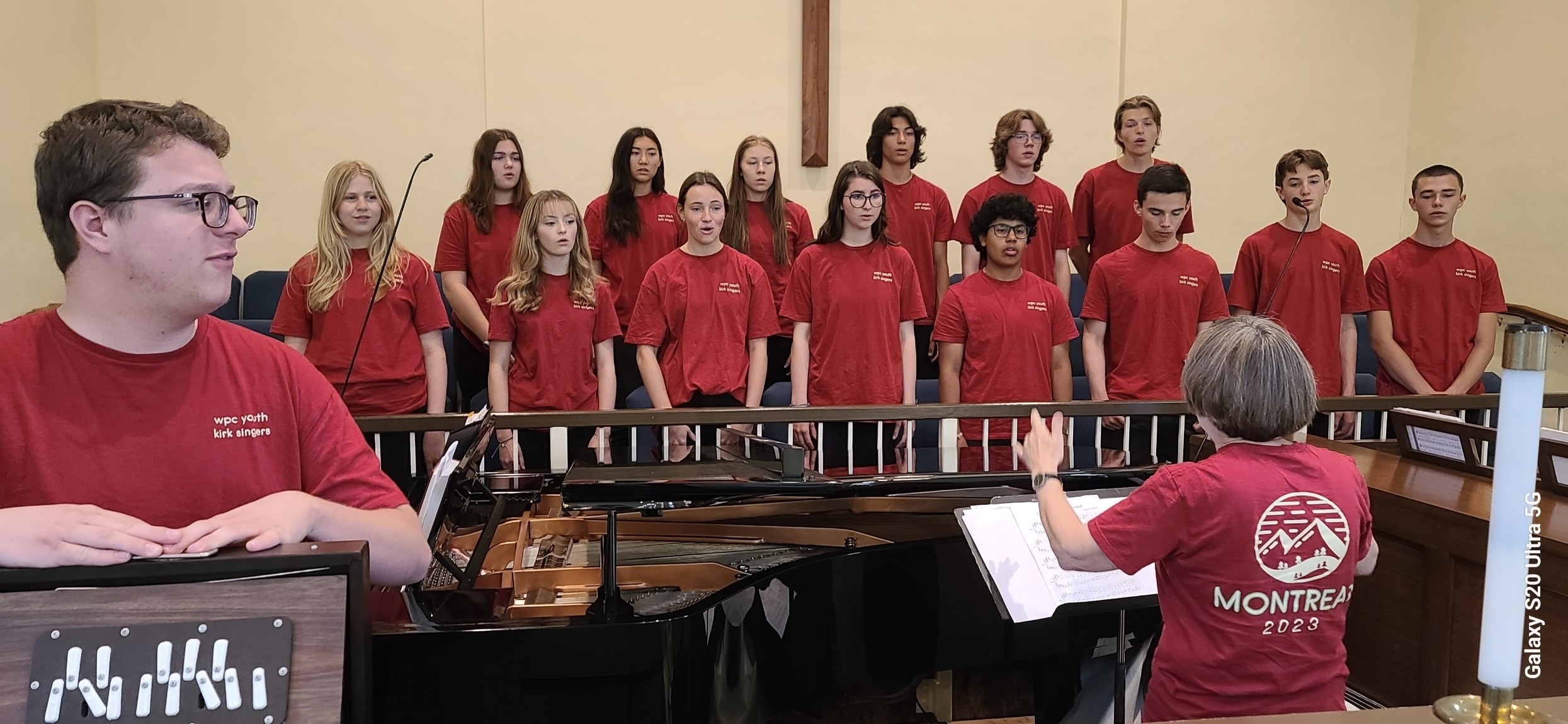 Kirk Singers stop over at FCPC