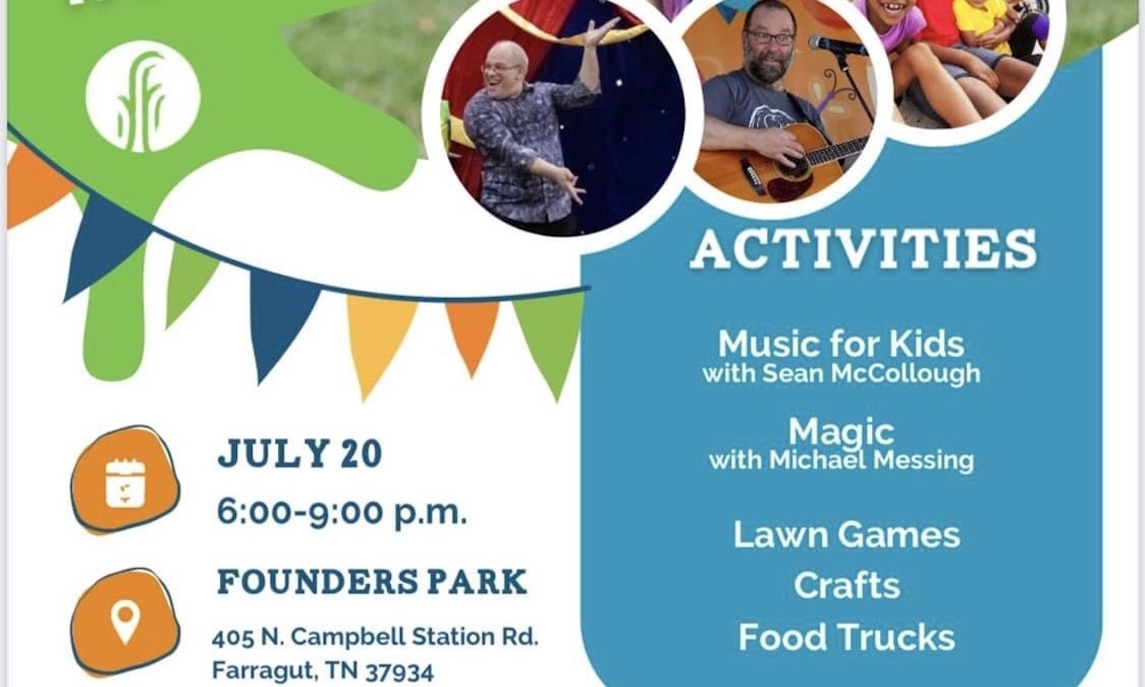 Fun at Founders Park on July 20