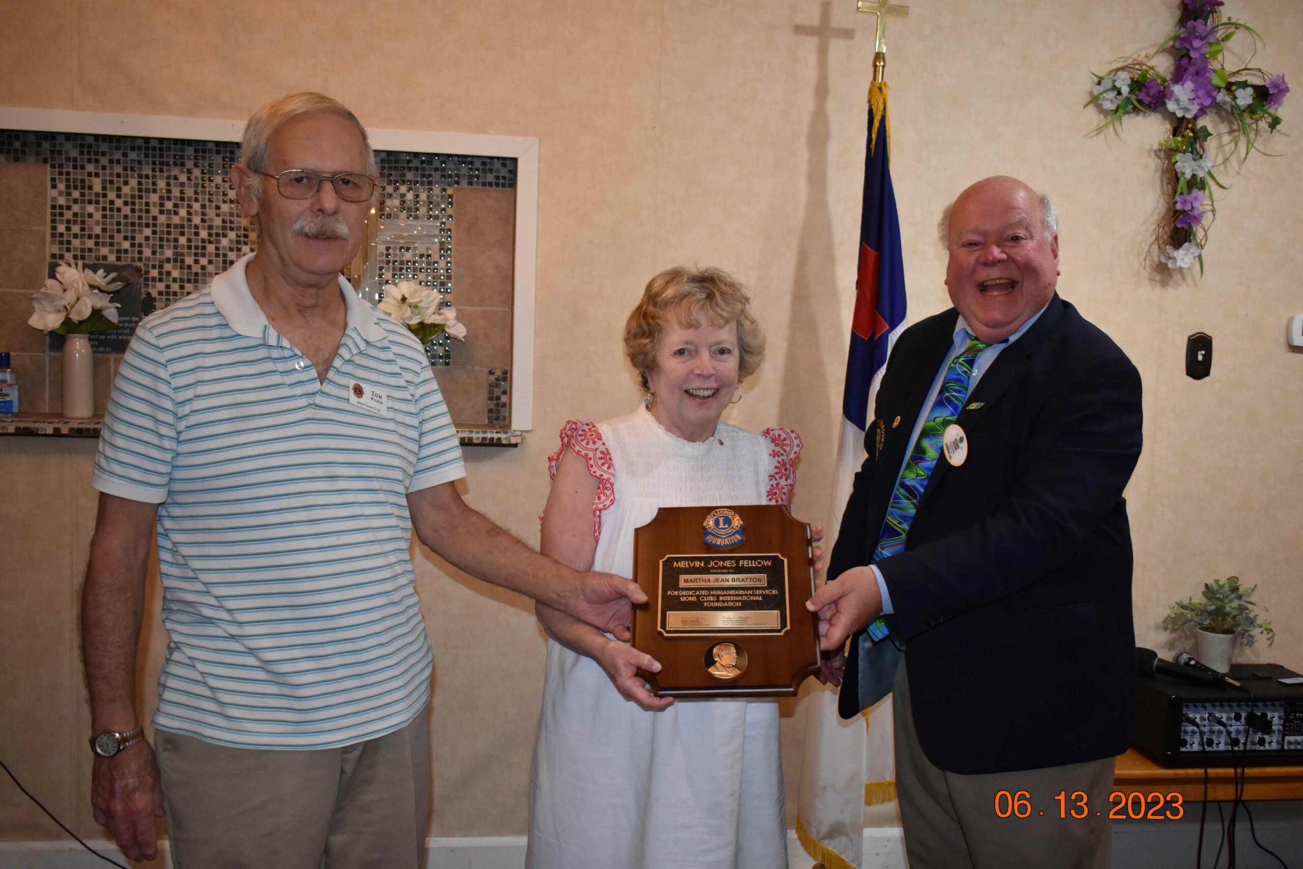 Inskip Lions Club salutes veteran educator