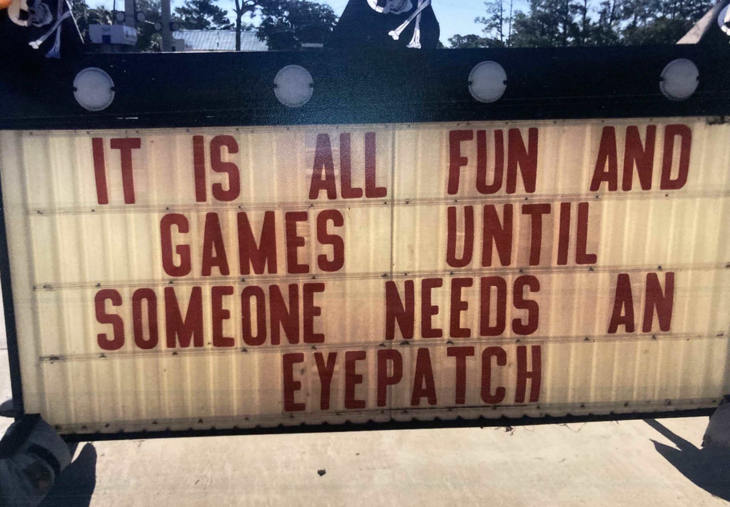 I can see clearly now