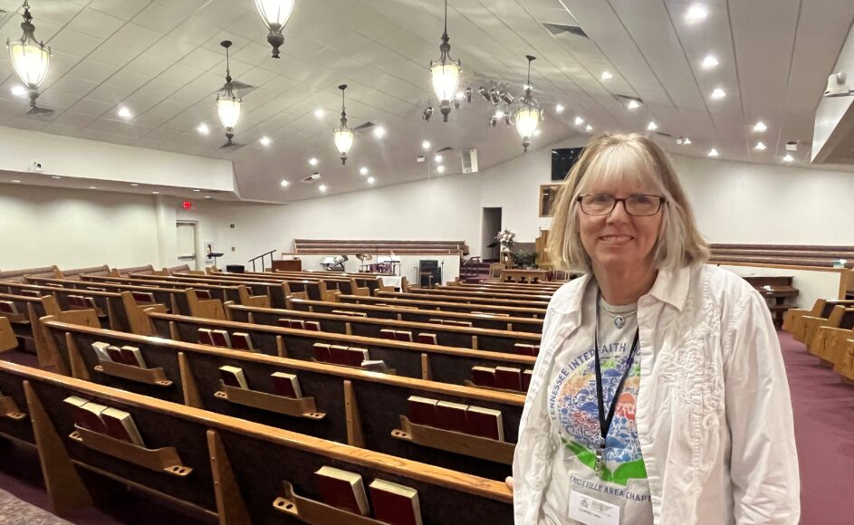 TIPL's Courtnea Shea at New Hope Missionary Baptist Church