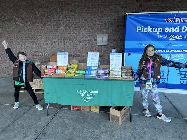 Girl Scout cookie sales are on
