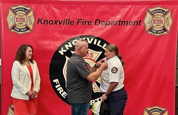 Batt. Chief Cheesman: Only 7 at her ‘career day’