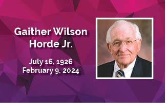 G. Wilson Horde practiced law for 66 years