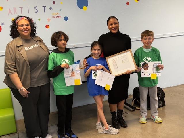 Black history art contest winners are …