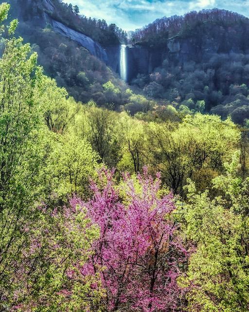 Honey Badger captures Hickory Nut Falls