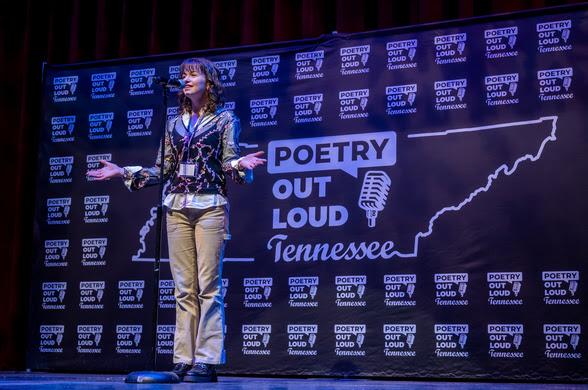 Charlotte Bollschweiller is Poetry Out Loud winner