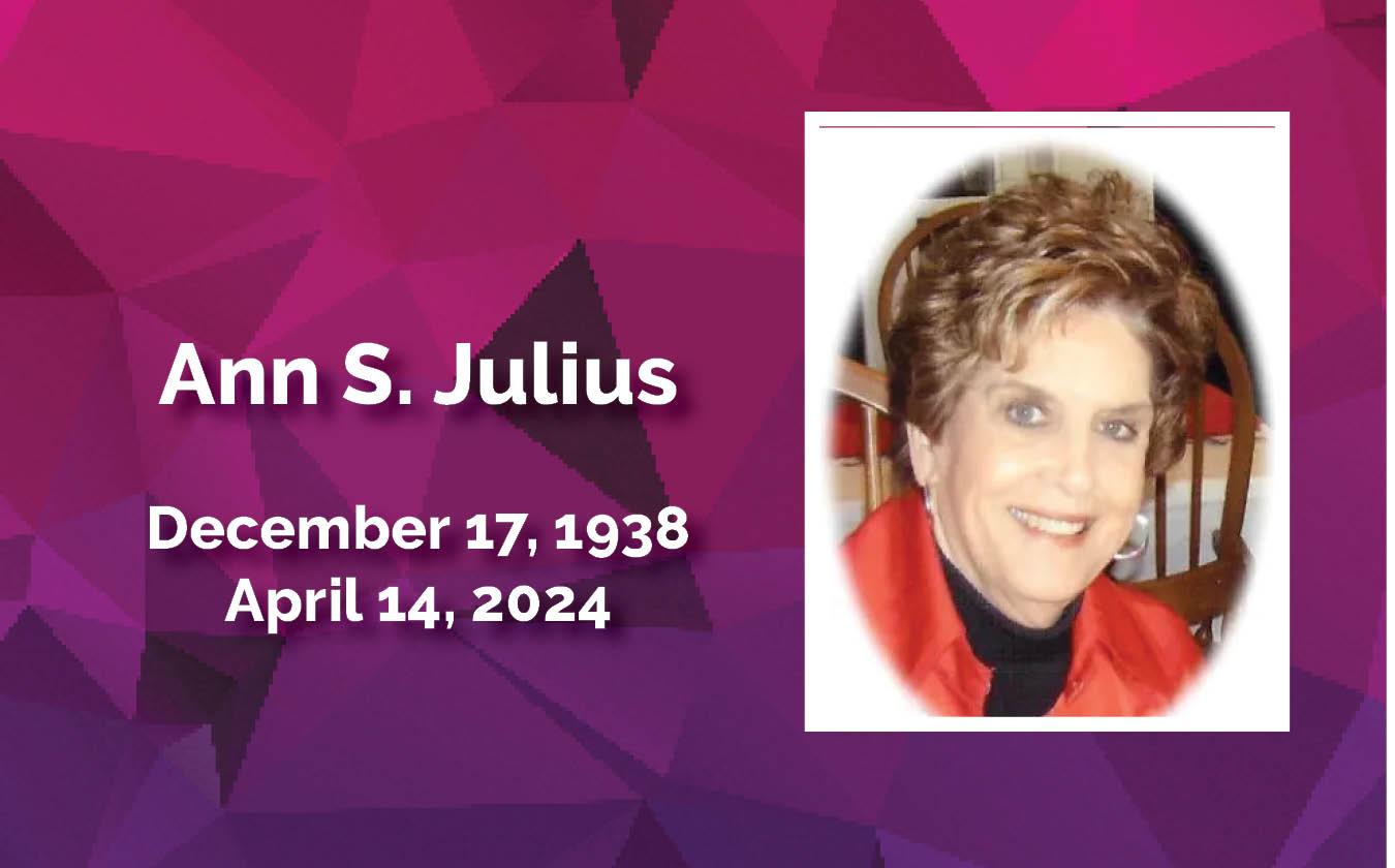 Ann Julius was Dogwood Arts volunteer