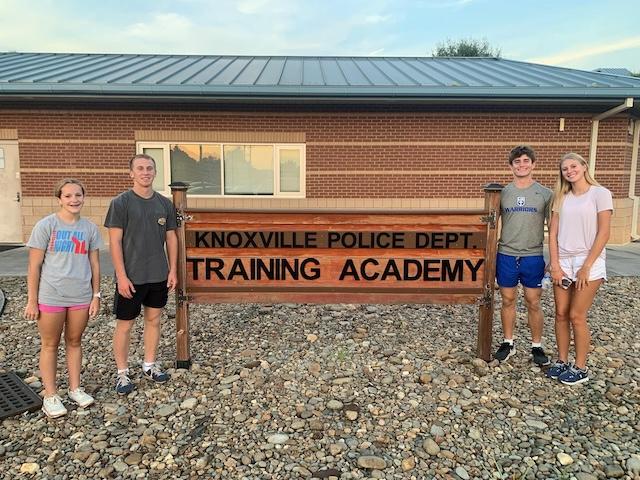 CAK students finishing Youth Leadership Knox