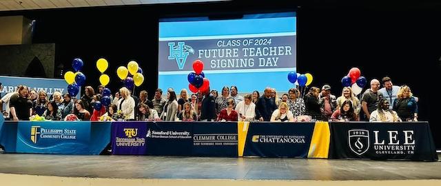 HVA has nine future teachers