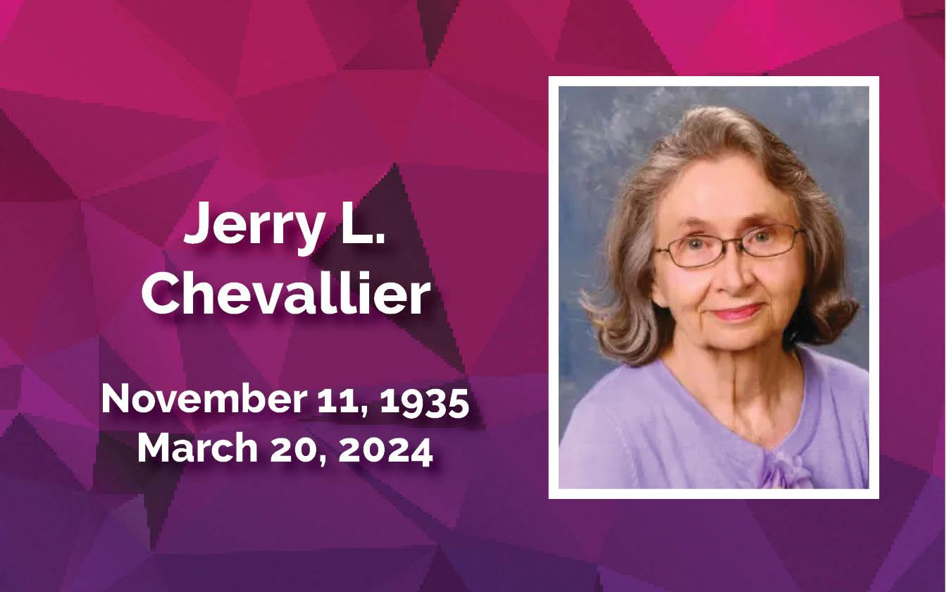 Services Saturday for Jerry Chevallier