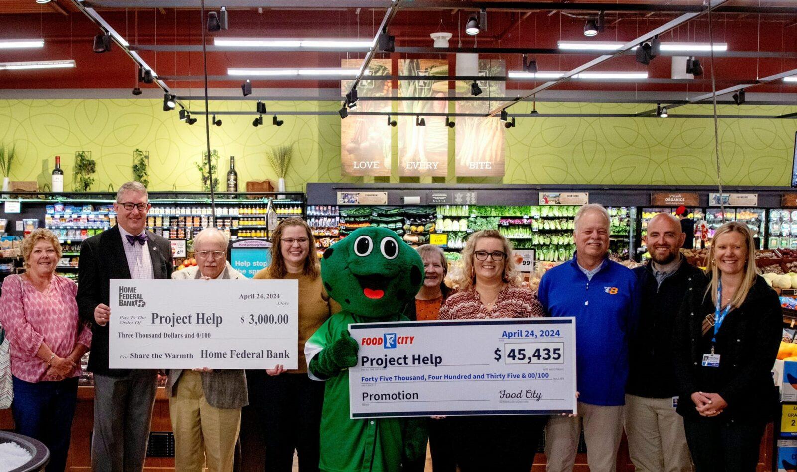 Project Help gets $45K boost