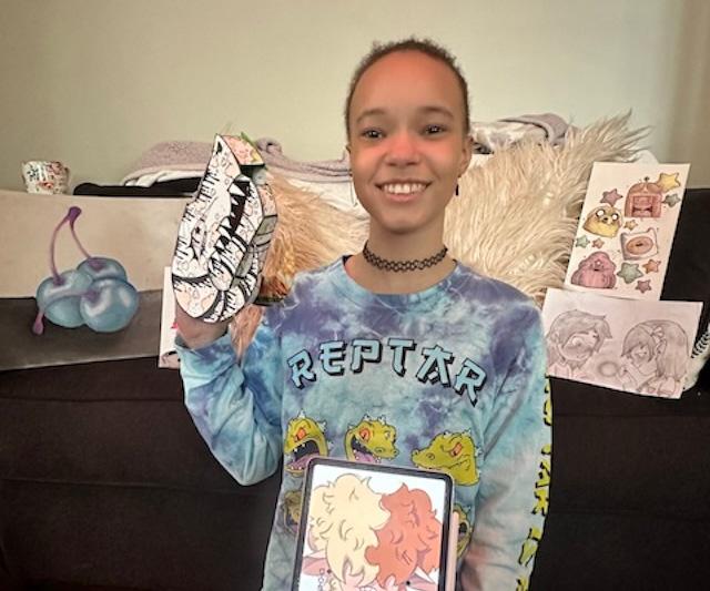 Savannah Jackson’s art on display across ET