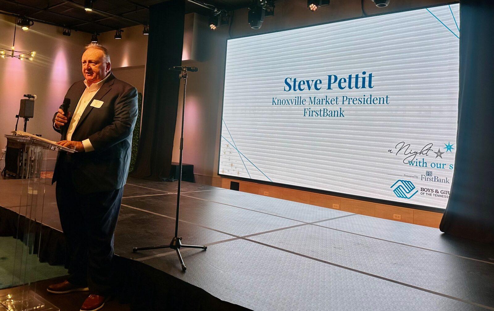 FirstBank is local; Steve Pettit’s in charge