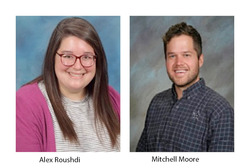 Roushdi and Moore: Rotary Club outstanding teachers