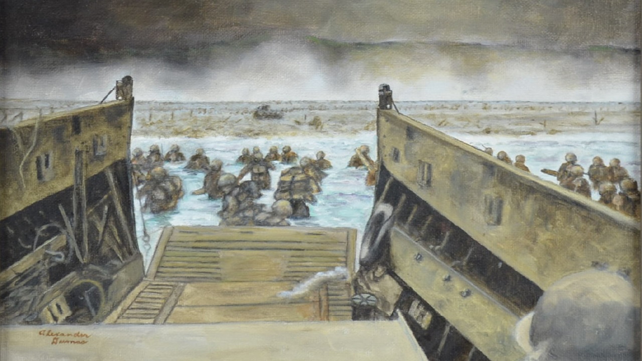 Commemorates 80th anniversary of D-Day