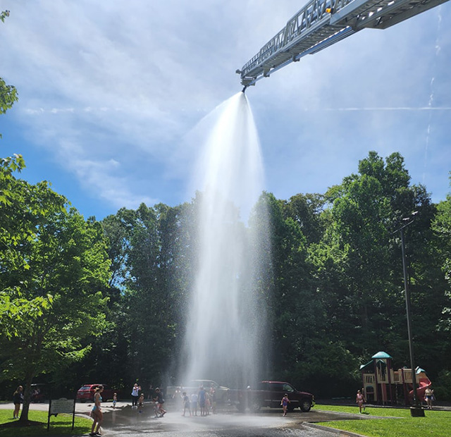 Rural Metro creates unusual splashpad