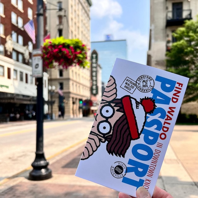 Waldo is hiding in Downtown Knoxville