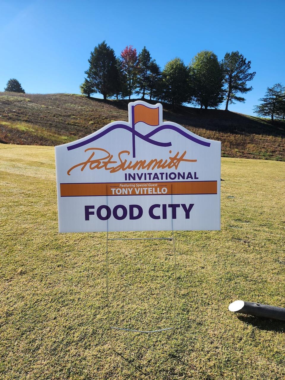 Vitello and Pat Summitt Invitational: Food City treat!
