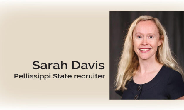 PSCC grad Sarah Davis now recruits for the school