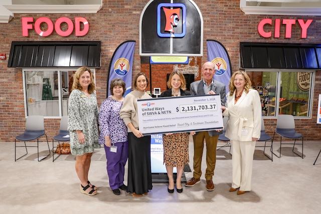 Food City collects over $2.1 million for Helene victims