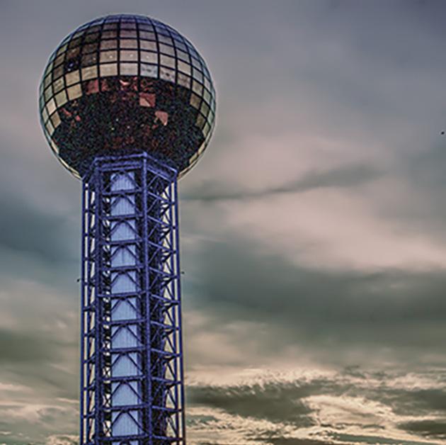 The Scruffy City’s iconic structure