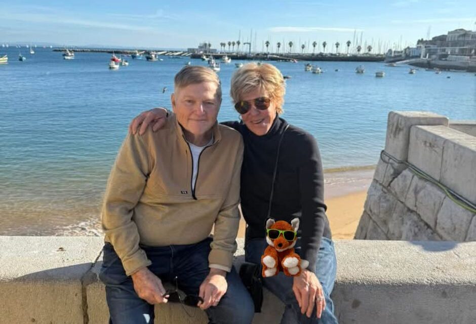 Knox the Fox with the Johnsons in Portugal