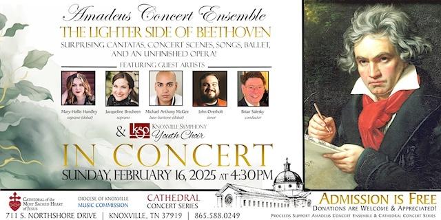 Cathedral Concert Series to present ‘The Lighter Side of Beethoven’