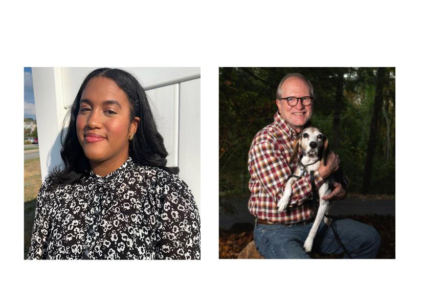 Halle Hill, Terry Roberts at the East Tennessee History Center Thursday