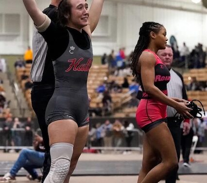 Halls women’s wrestling has first-ever state champion