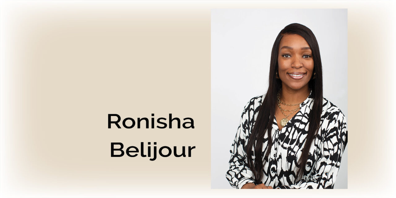 Ronisha Beljour, entrepreneur and mentor
